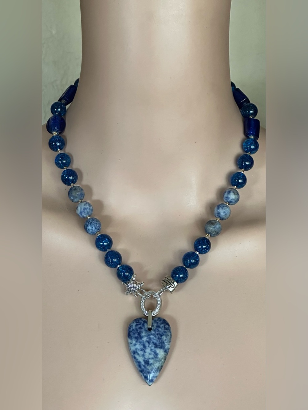 22 inch Mixed Bead Necklace NWOT - Picture 6 of 13